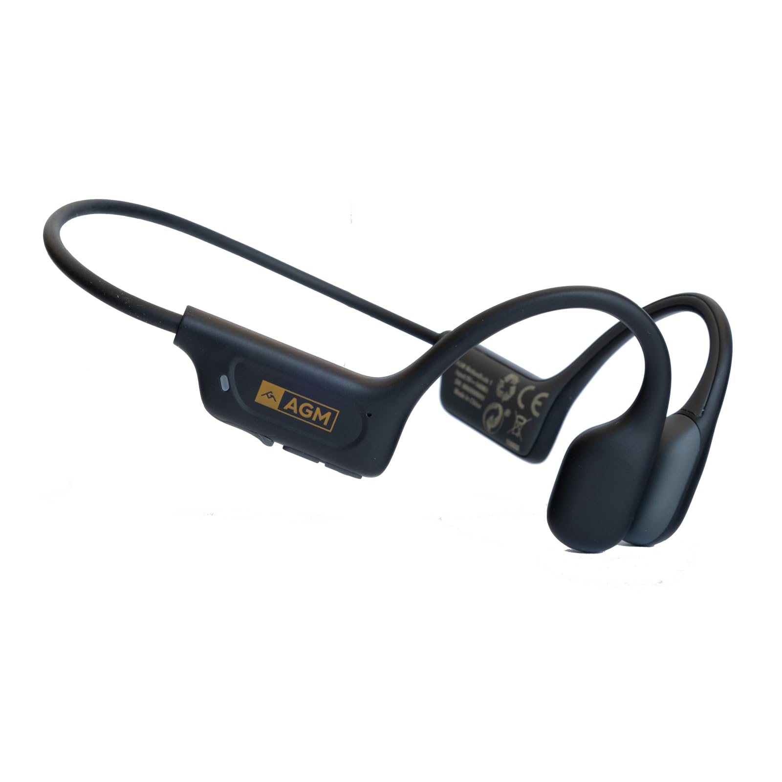 AGM Osea - Cuffie di guida, colore: nero