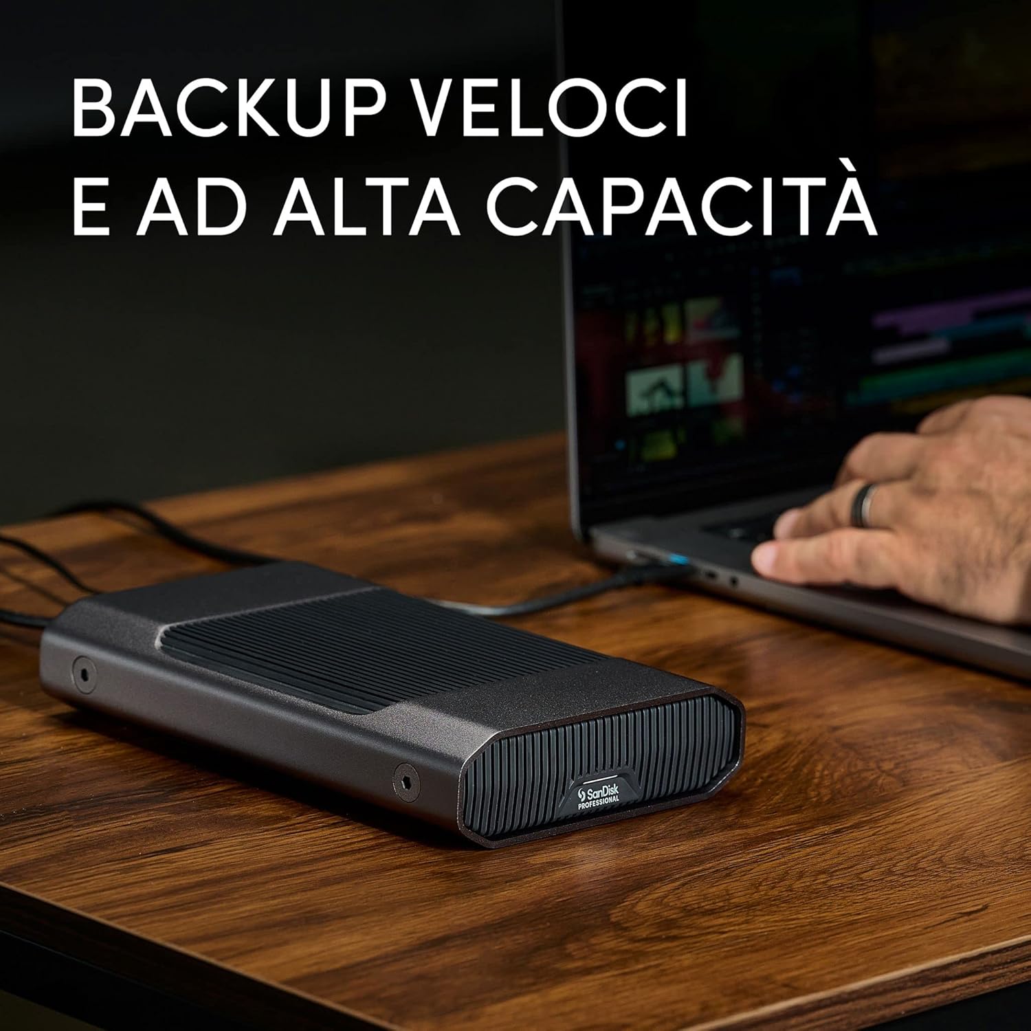 Sandisk Professional 4 TB G-DRIVE - Hard Disk Desktop - immagine 2