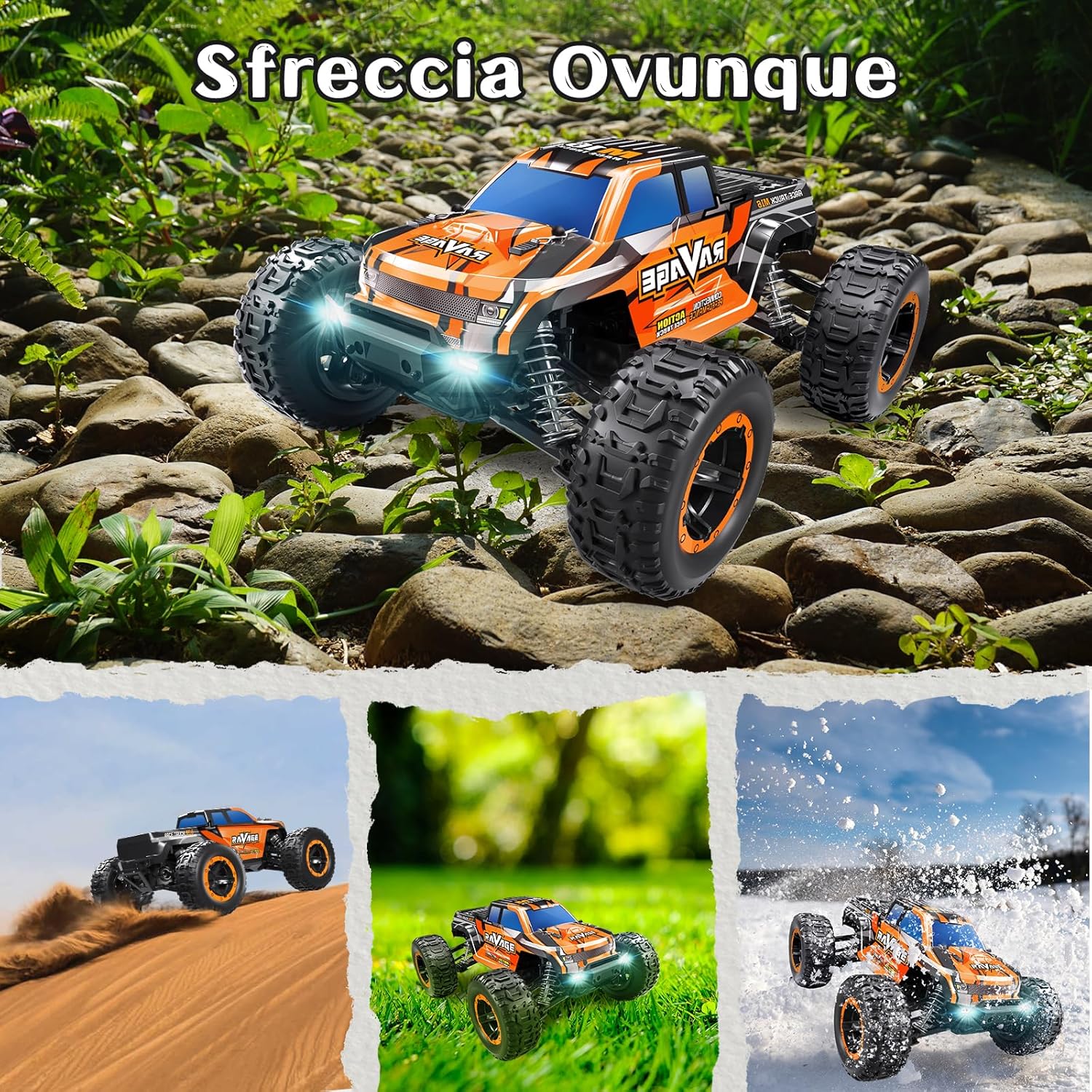 Loolinn Macchina Telecomandata Professionale 1:16 - immagine 7