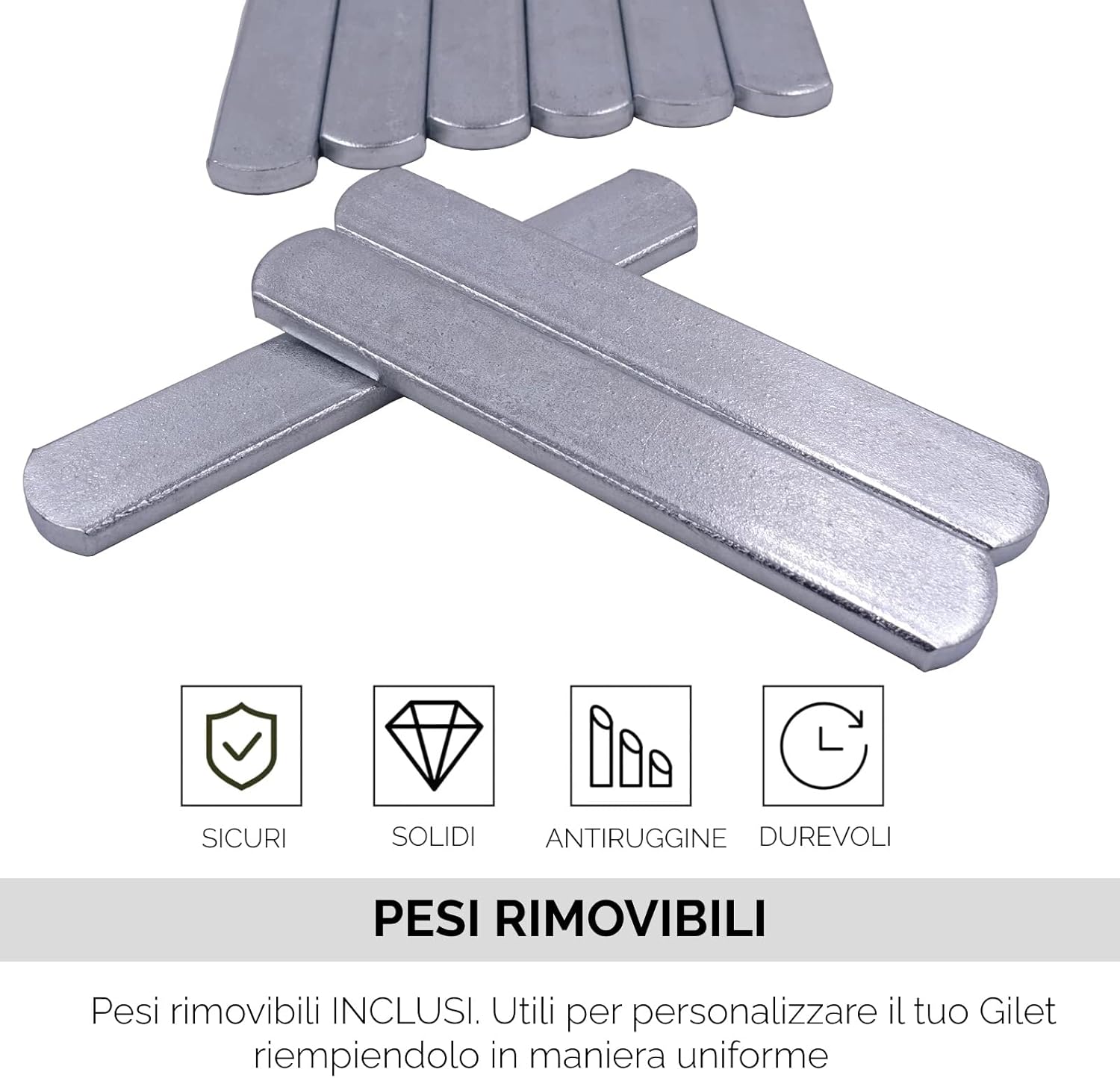 Giubbotto Zavorrato con Peso 10 KG - immagine 3