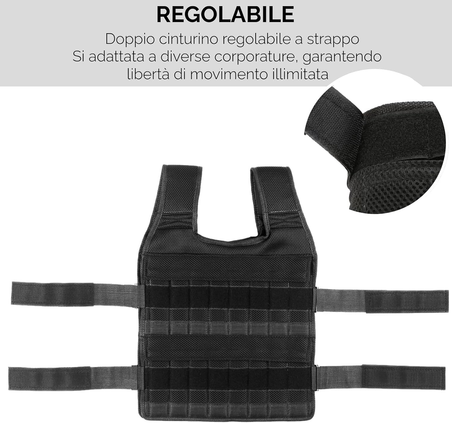 Giubbotto Zavorrato con Peso 10 KG - immagine 5