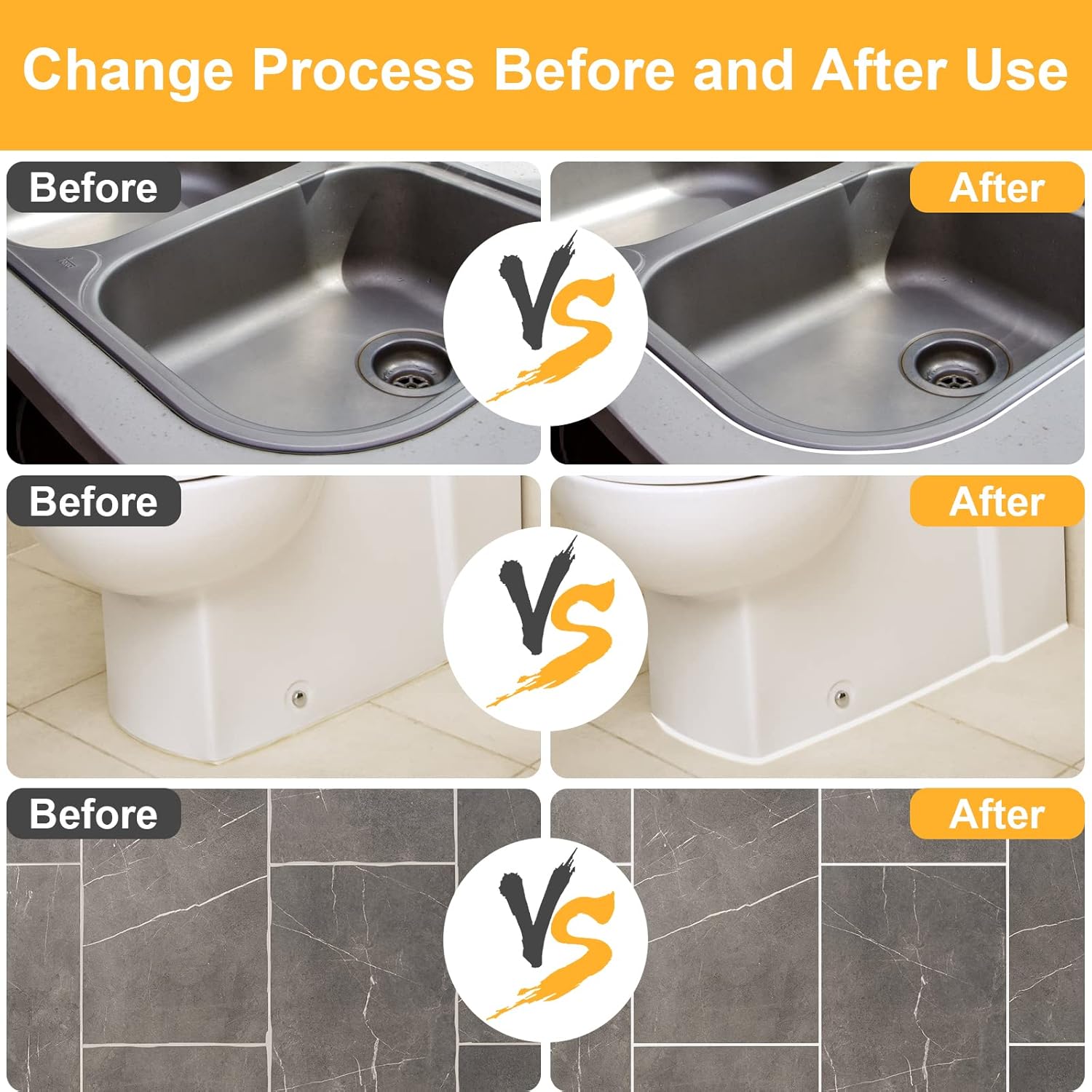 Sheryl&rain 10 Pennarelli per Fughe Piastrelle - immagine 6