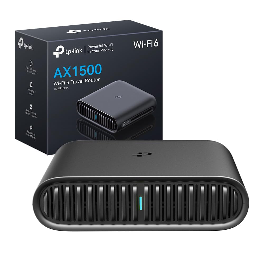 Tp-link TL-WR1502X Router WiFi Portatile AX1500Mbps