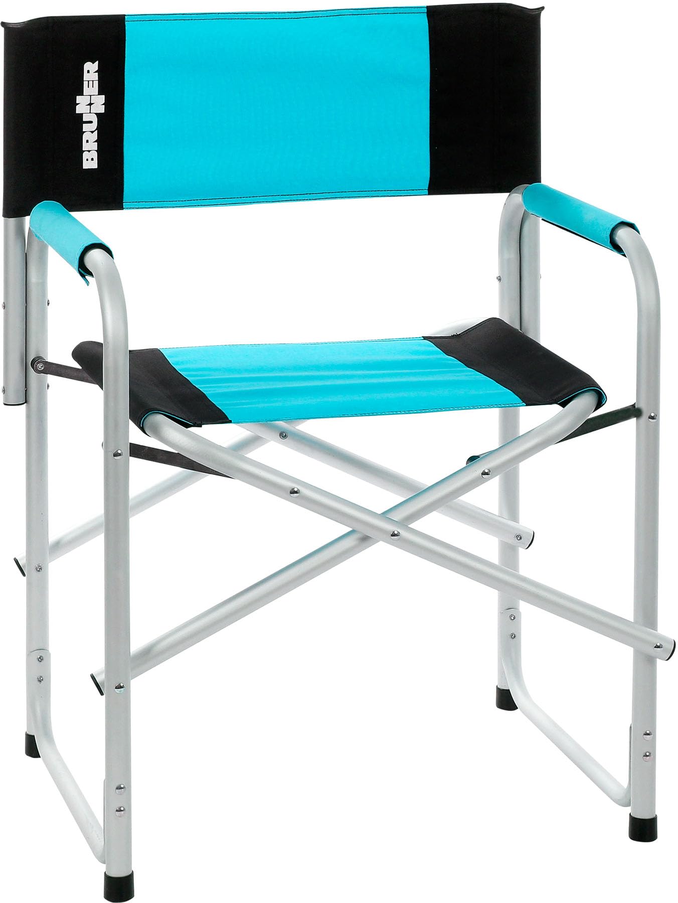 BRUNNER 0404190N.C47 Sedia Regista Bravura, Nero/Azzurro, Universale