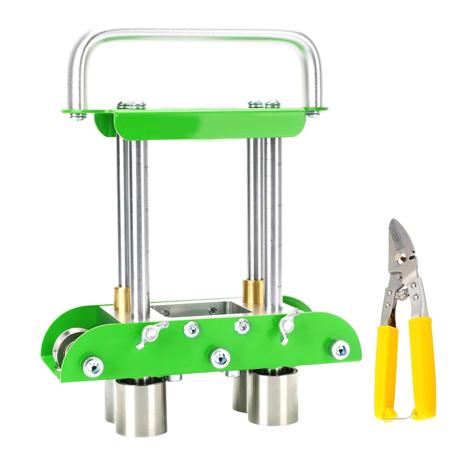 Piegatrice per Bordi a 3 Stazioni con Cesoie 8 Pollici