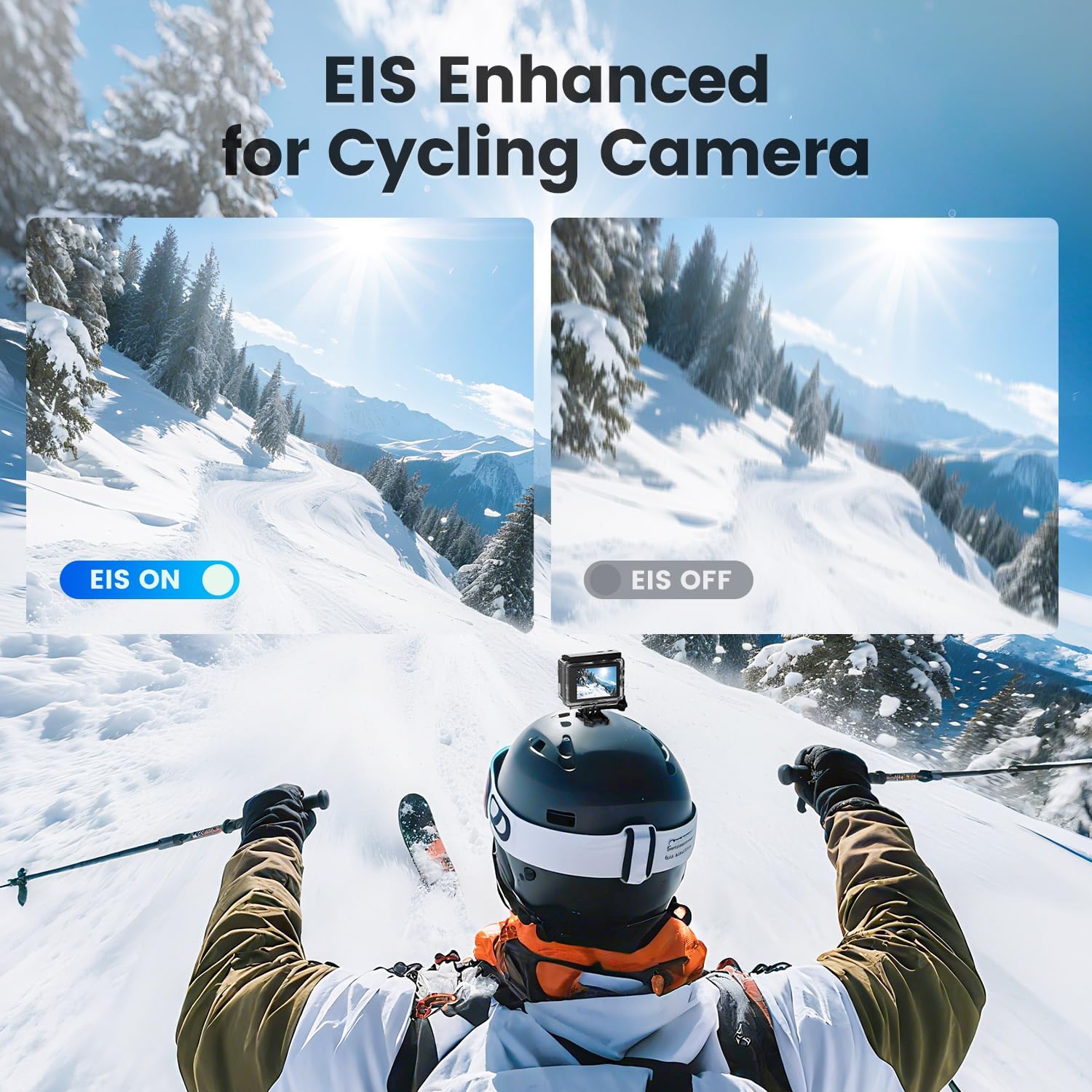 Action Cam 4K60FPS Touchscreen 40M Subacquea - immagine 6