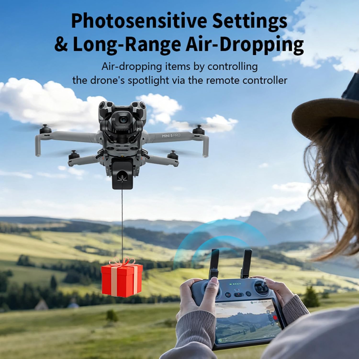 Lichifit Drone Airdrop System per DJI Mini 5 Pro - immagine 2