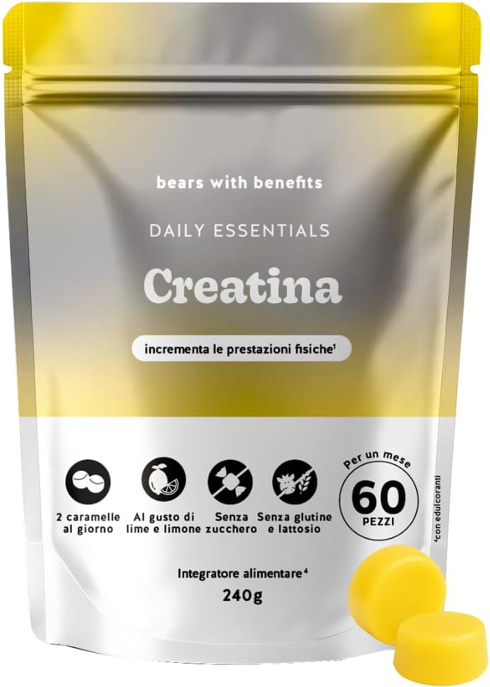 Bears With Benefits Creatina 3000mg Gummies - 60 Pezzi - immagine 1