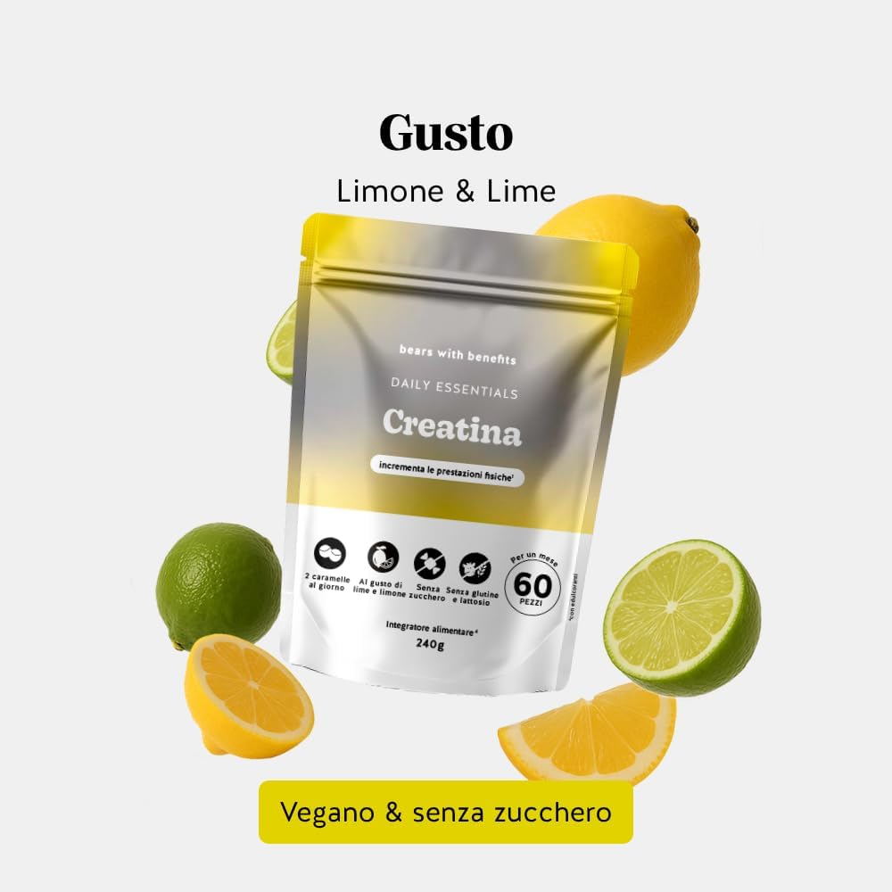 Bears With Benefits Creatina 3000mg Gummies - 60 Pezzi - immagine 5