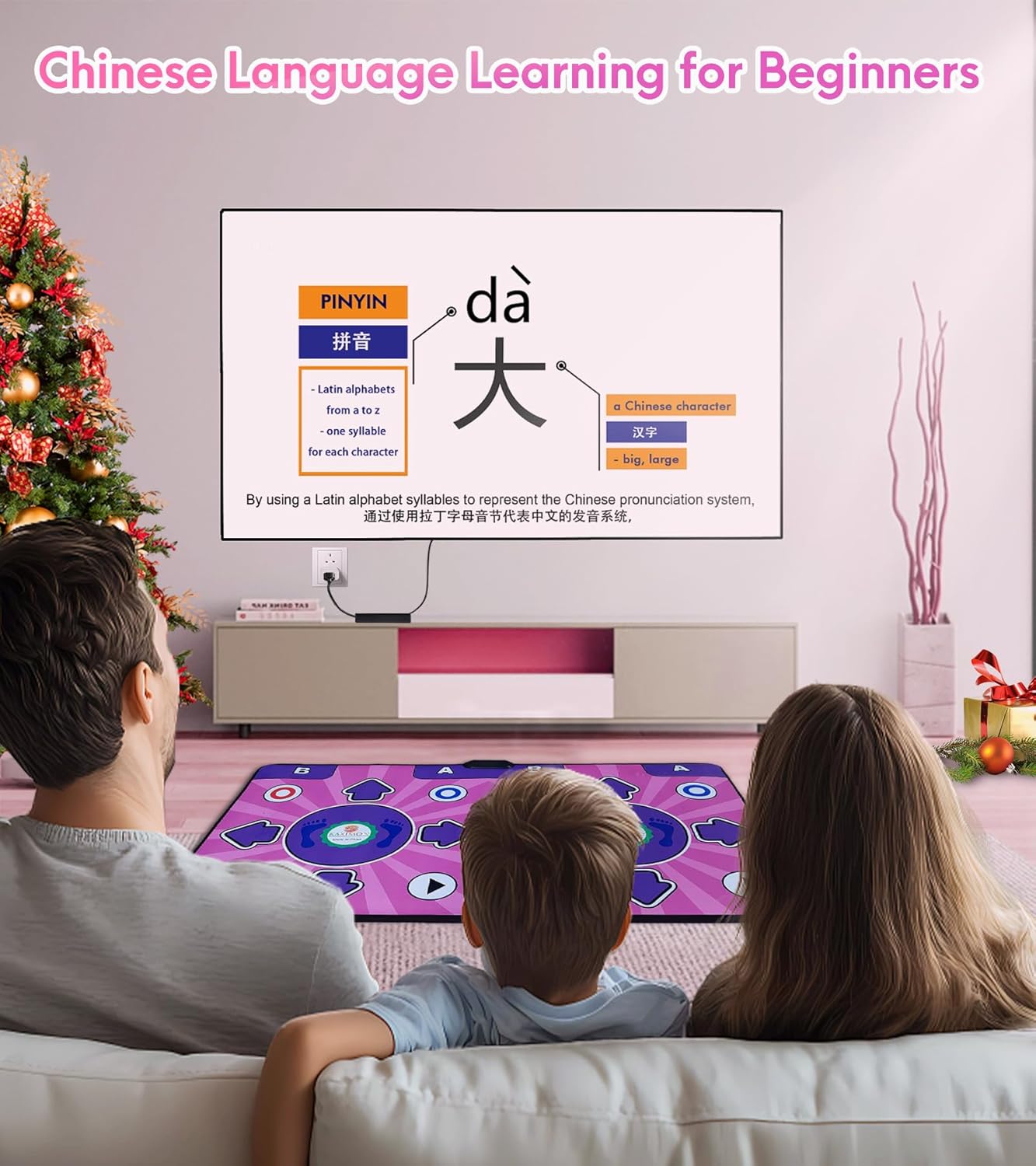 KAXIMON Tappetino da Ballo Doppio HDMI per TV - immagine 4