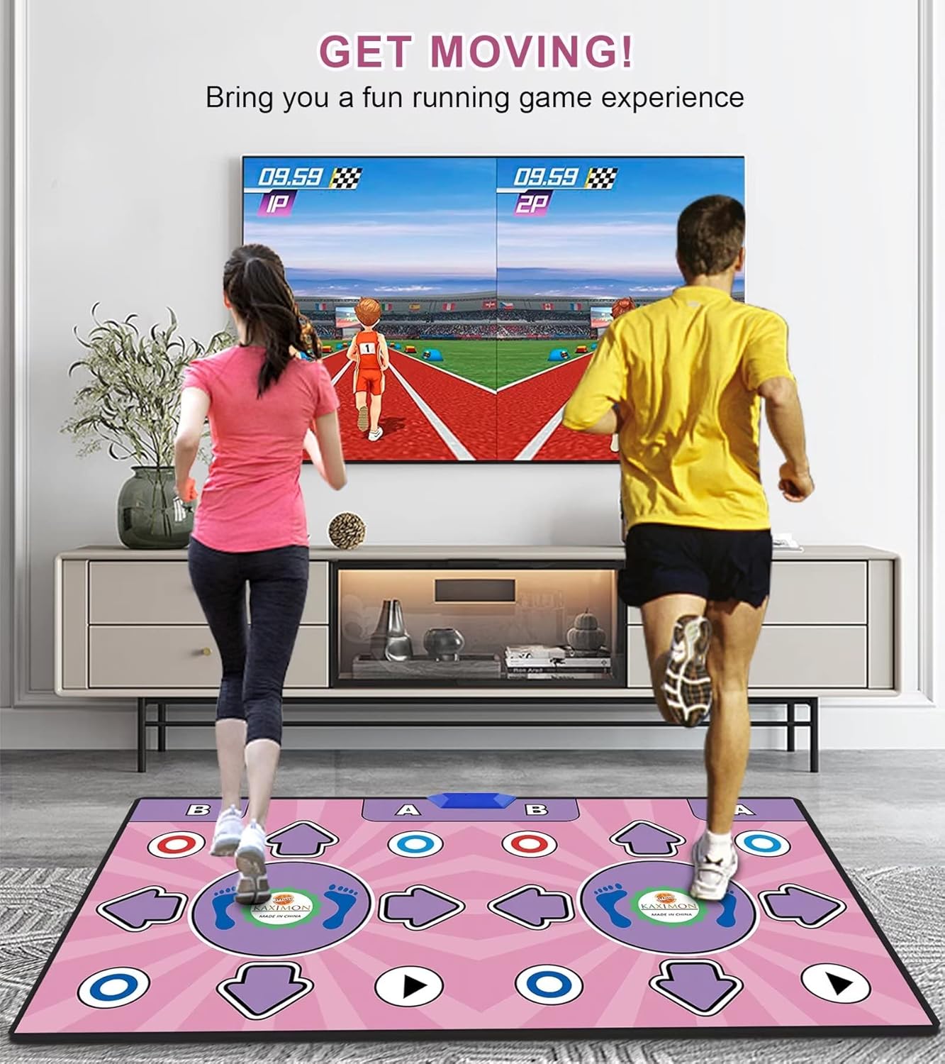 KAXIMON Tappetino da Ballo Doppio HDMI per TV - immagine 8