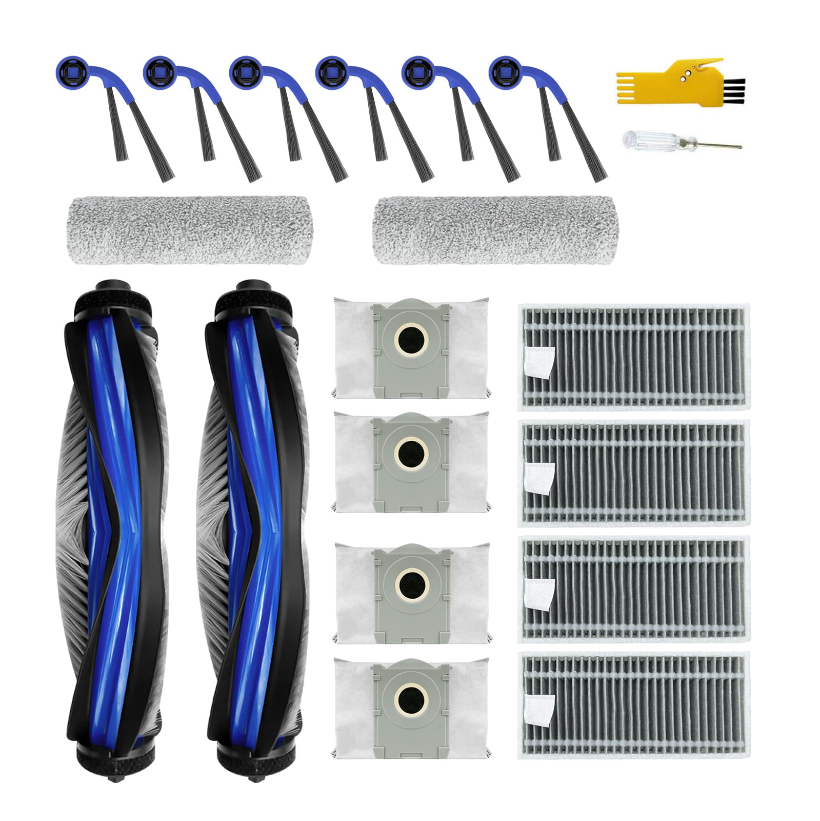 Ricambi per ECOVACS DEEBOT T80 Omni / T80 - 18 Pezzi