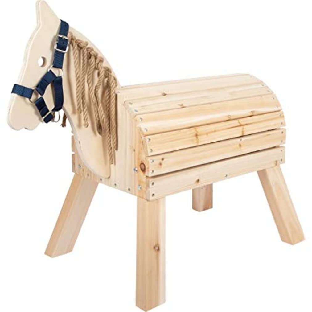 Small Foot Cavallo da Cavalcare in Legno, Multicolore