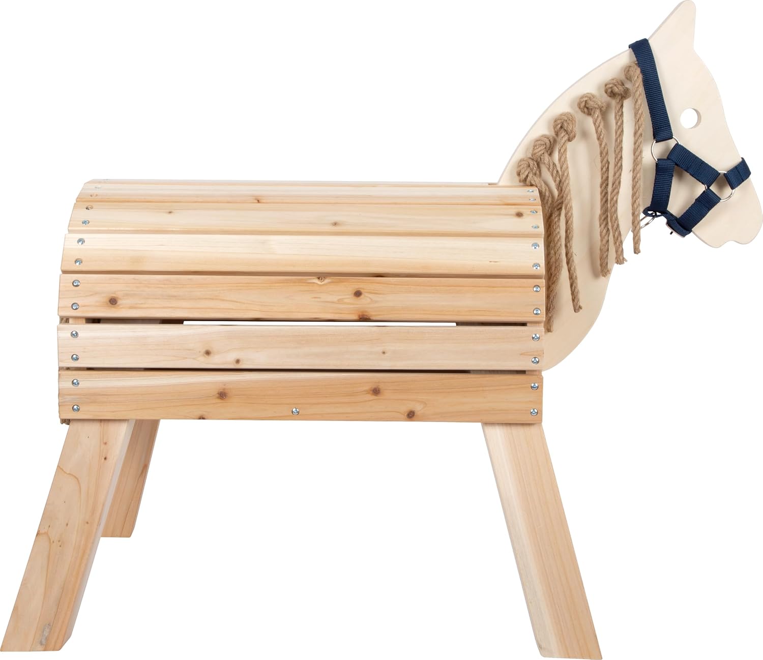 Small Foot Cavallo da Cavalcare in Legno, Multicolore - immagine 2