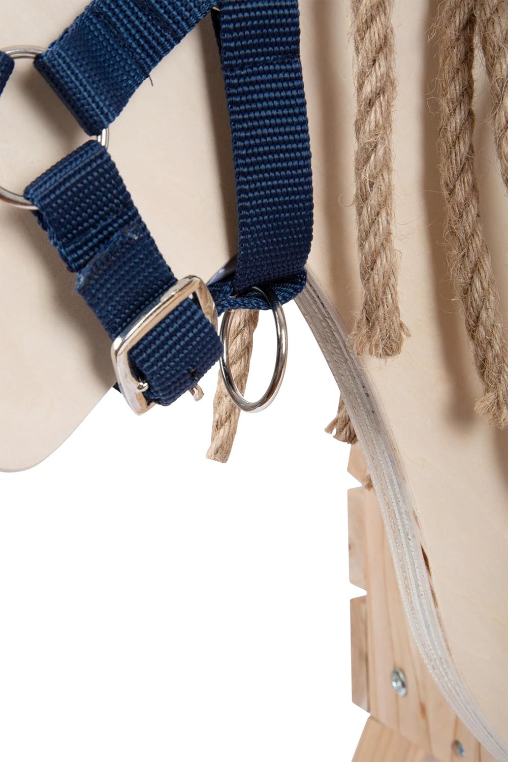 Small Foot Cavallo da Cavalcare in Legno, Multicolore - immagine 7