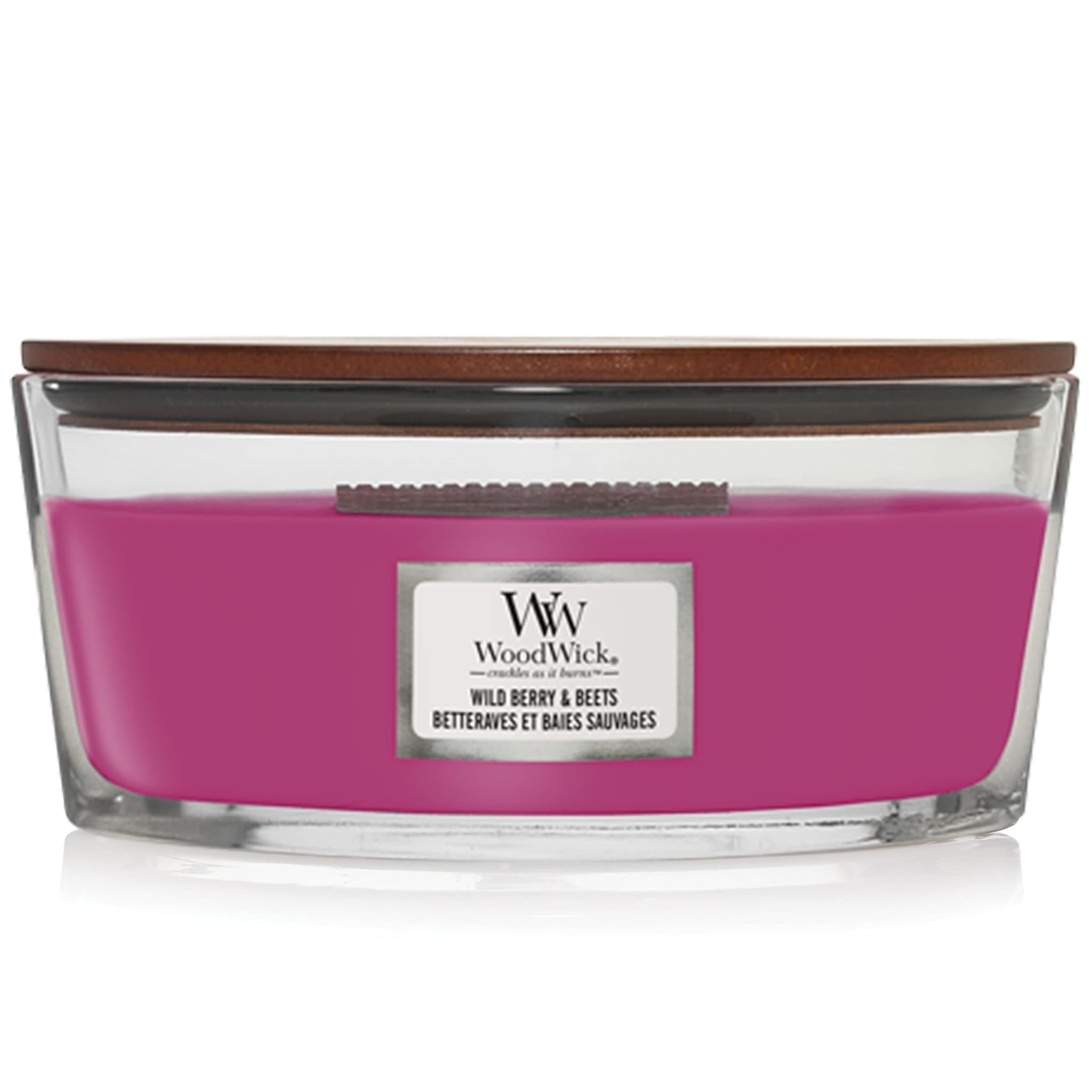 Woodwick Candela Grande Profumata Wild Berry & Beets