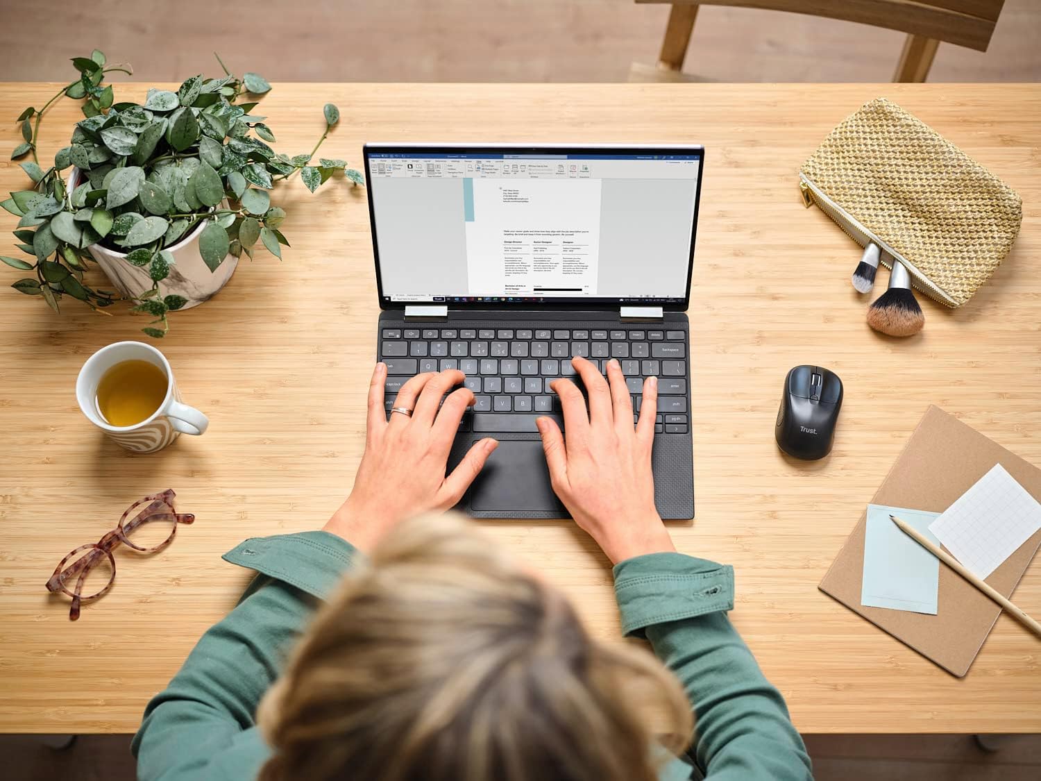 Trust Primo Mouse Bluetooth Wireless 1000-1600 DPI, Nero - immagine 2