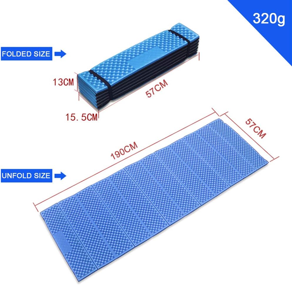 Lixada Tappetino da Campeggio in Schiuma 190x57cm - immagine 7