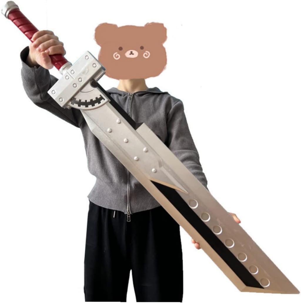 damdos Halloween Prop Cloud Strife Buster Sword Remake - immagine 3