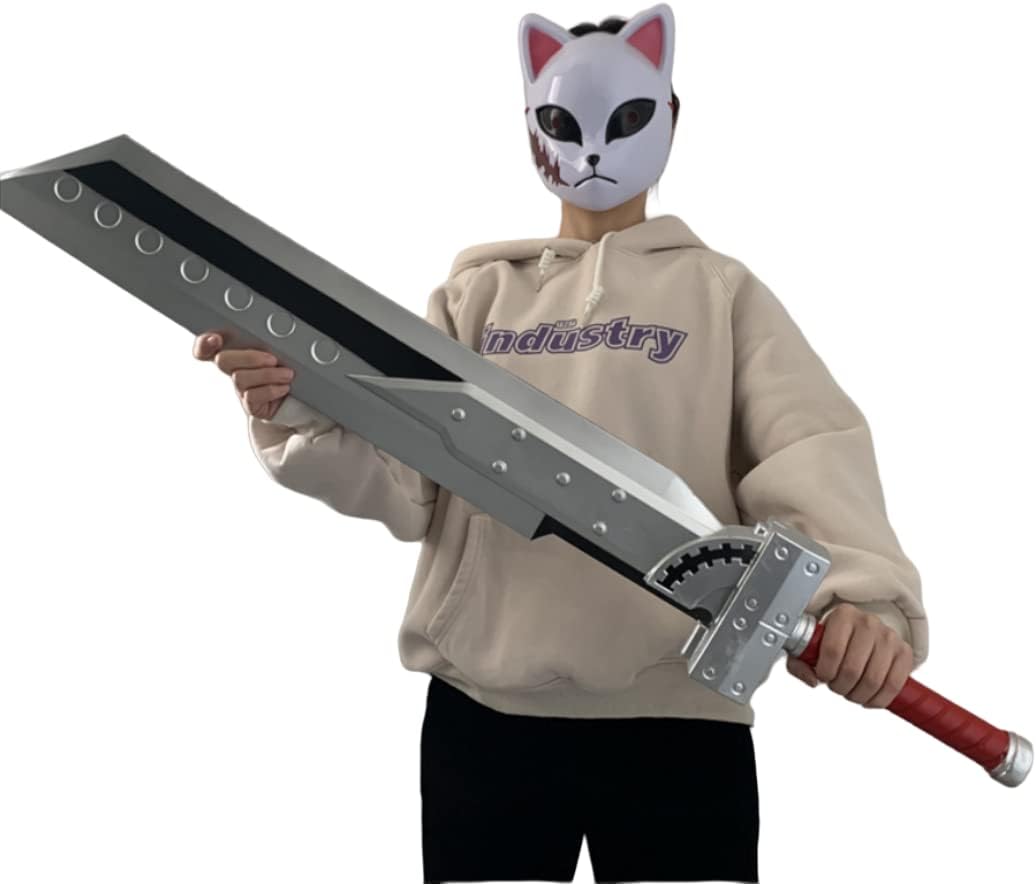 damdos Halloween Prop Cloud Strife Buster Sword Remake - immagine 5