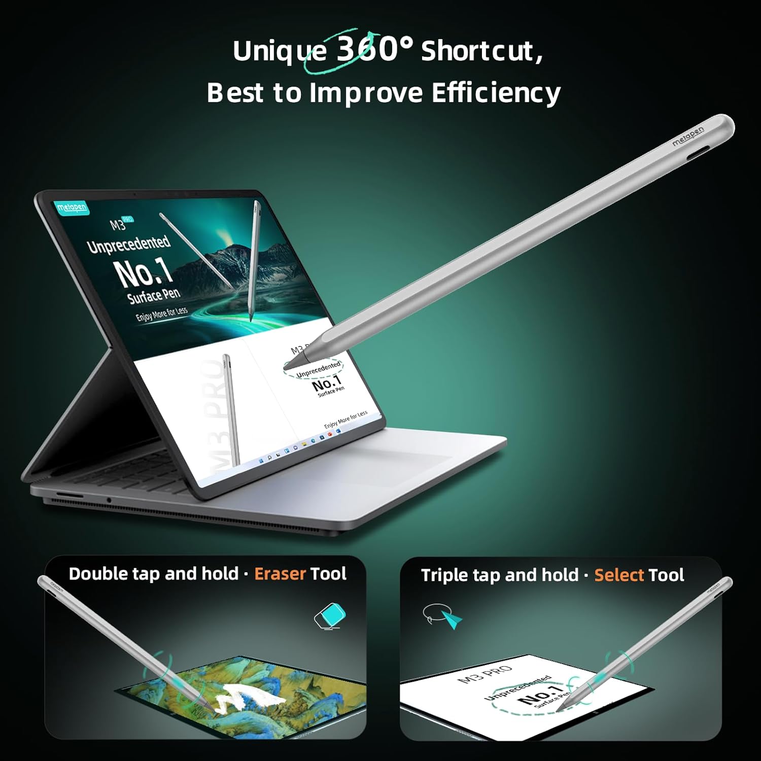 Metapen M3 Pro - Pennino per Surface a 360° - immagine 4