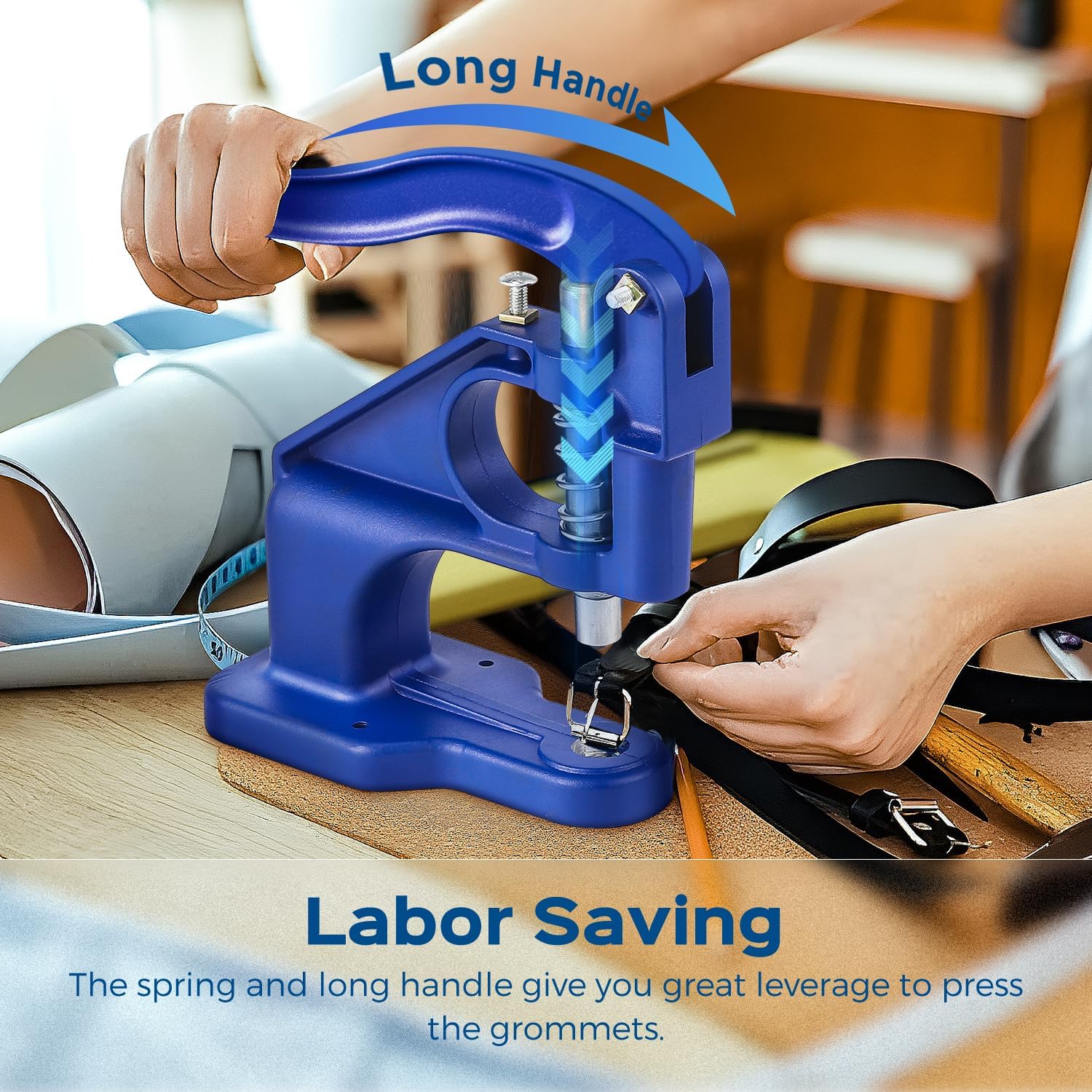 Bonviosin Macchina per Occhielli a Pressione Manuale - immagine 4