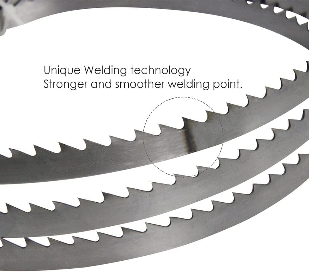 Set 4 Lame per Sega a Nastro 1400 x 8 x 0,5 mm - immagine 3