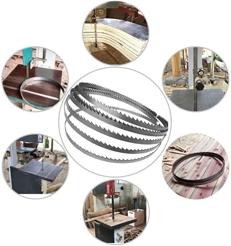 Set 4 Lame per Sega a Nastro 1400 x 8 x 0,5 mm - immagine 5