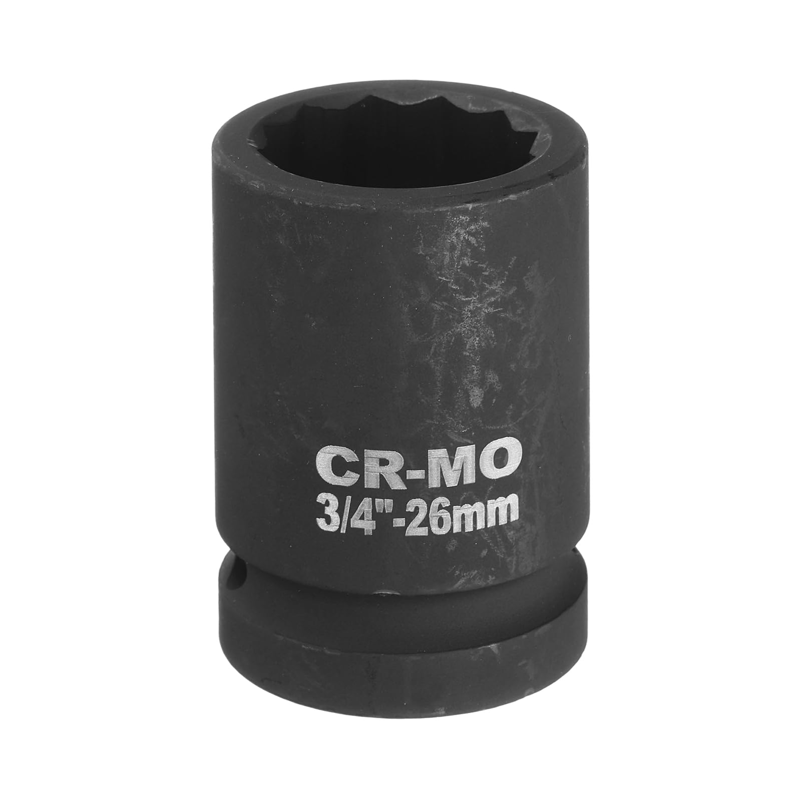 QUARKZMAN 3/4" da 12 Punte Set Bussole a Impatto 26mm Bussola Metrica per Dado Dell'Asse Fuso Chiavi a Bussola a Cricchetto Profondo per Riparazione Auto Facile Rimozione