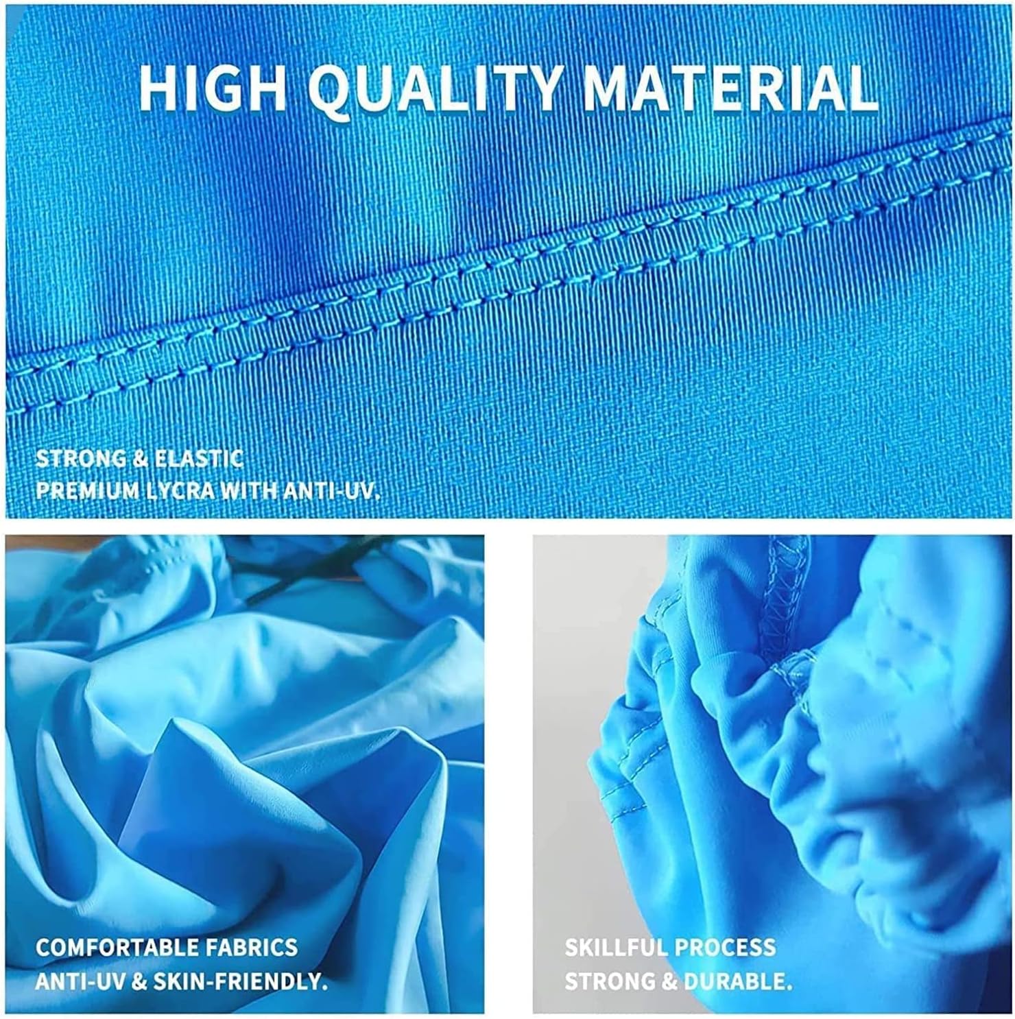 Floving Tendalino Parasole da Spiaggia Anti-UV, Blu - immagine 8