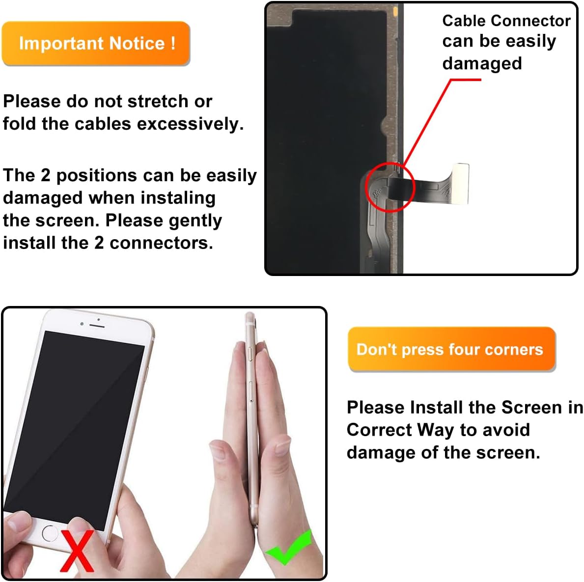 LL TRADER Display LCD Ricambio per iPhone 15 Pro 6.1" - immagine 5