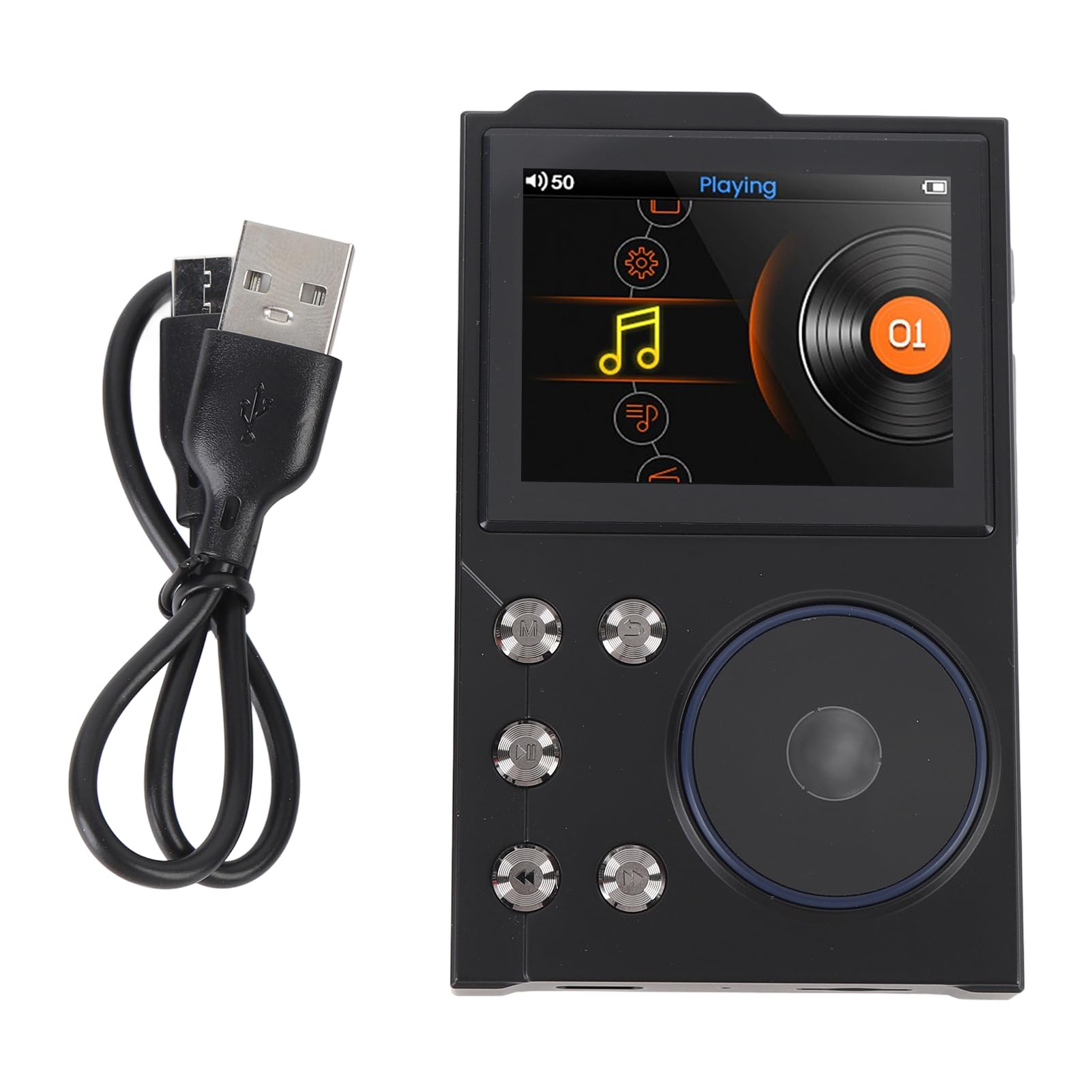 Lettore MP3 Bluetooth 5.3 HiFi DSD DAC 2.4 Pollici