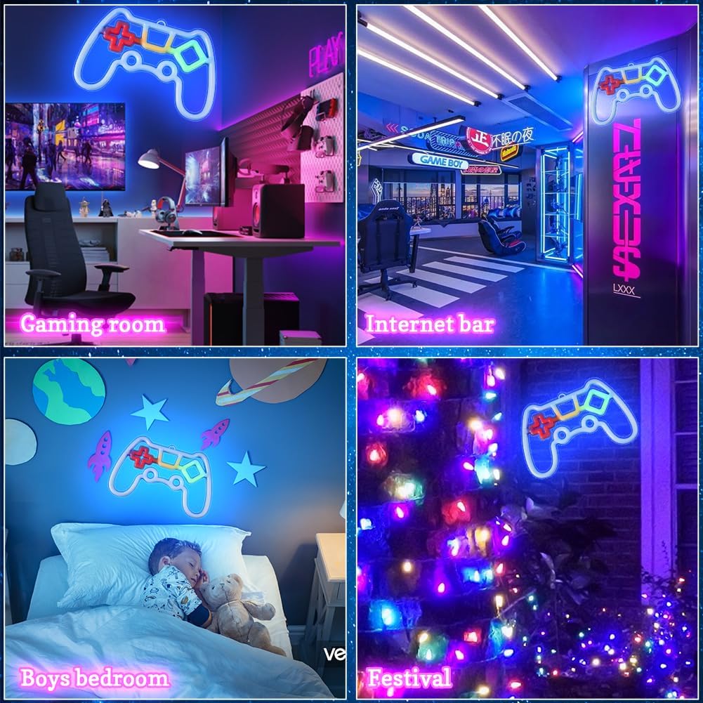 Hotut Insegna al Neon LED Gaming - immagine 6