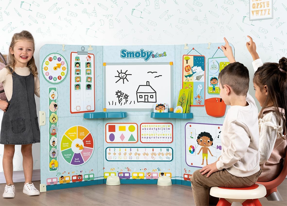 Smoby - Scuola Aula Studente/Insegnante Trittico - immagine 4