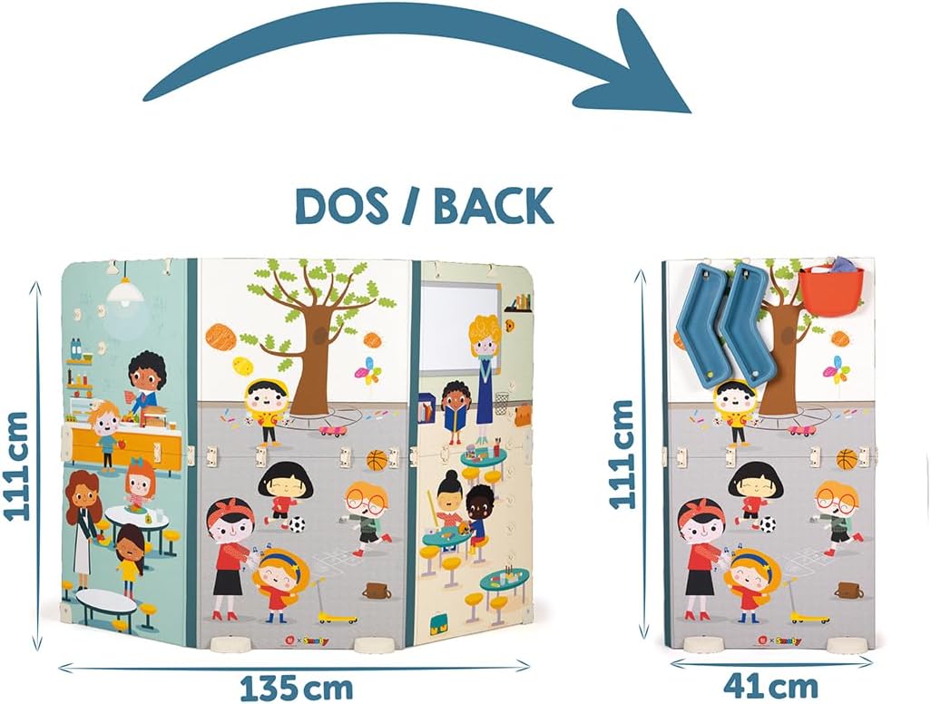 Smoby - Scuola Aula Studente/Insegnante Trittico - immagine 6