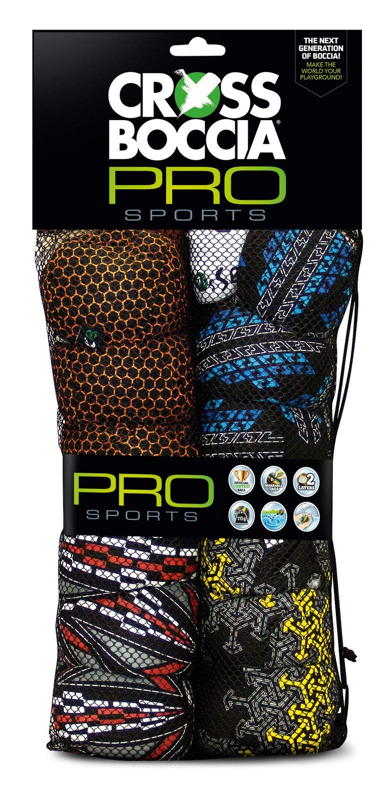 Tartaruga Roet Fun Sports Crossboccia® Family Pack PRO, 4 X Set