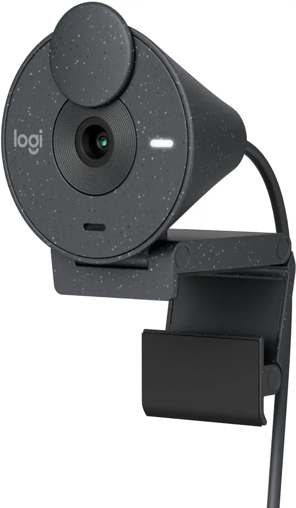 Logitech Webcam Brio 300 USB-C, Grafite (rinnovata)