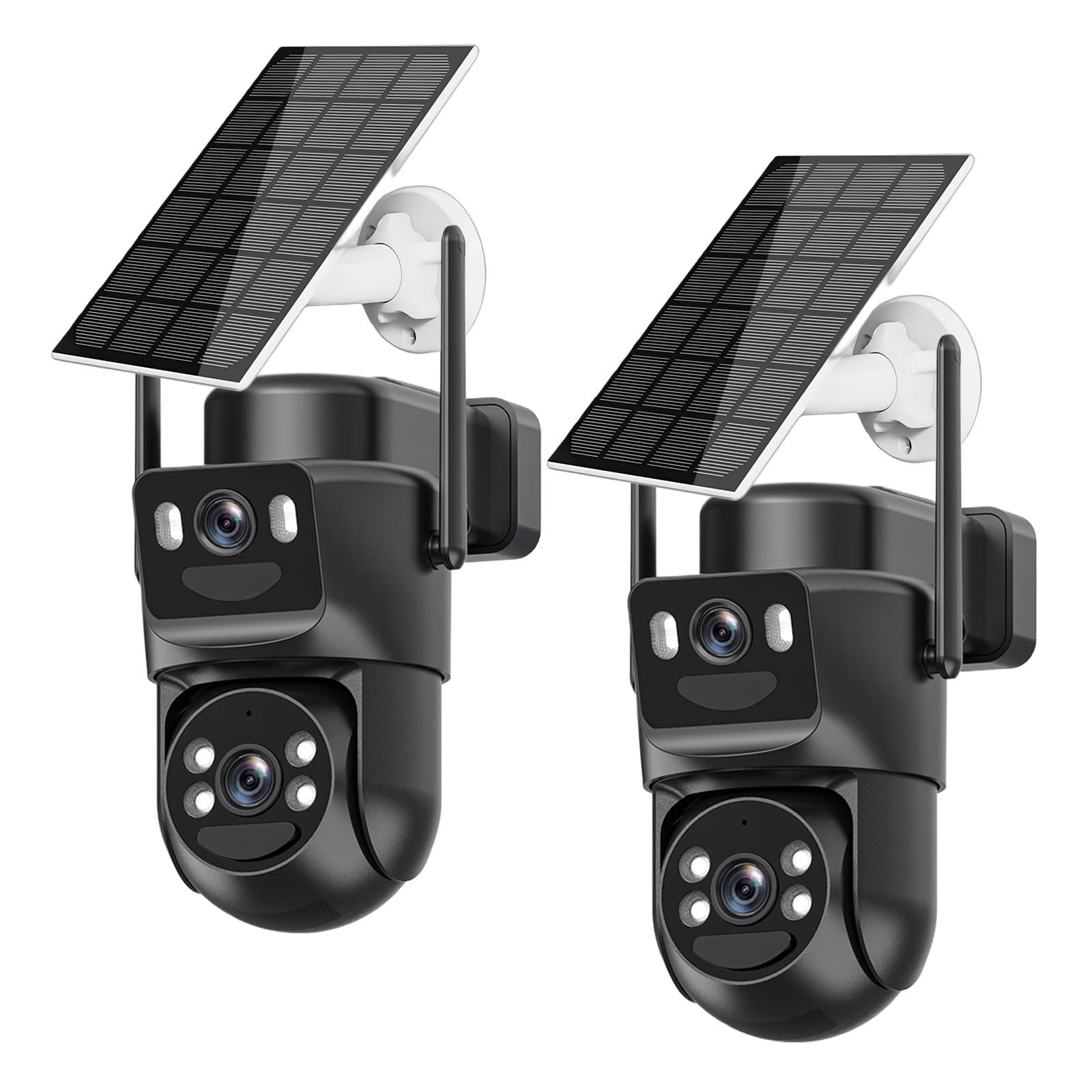 Budsun Telecamera di sorveglianza WiFi con, Auto & Zoom, Obiettivo