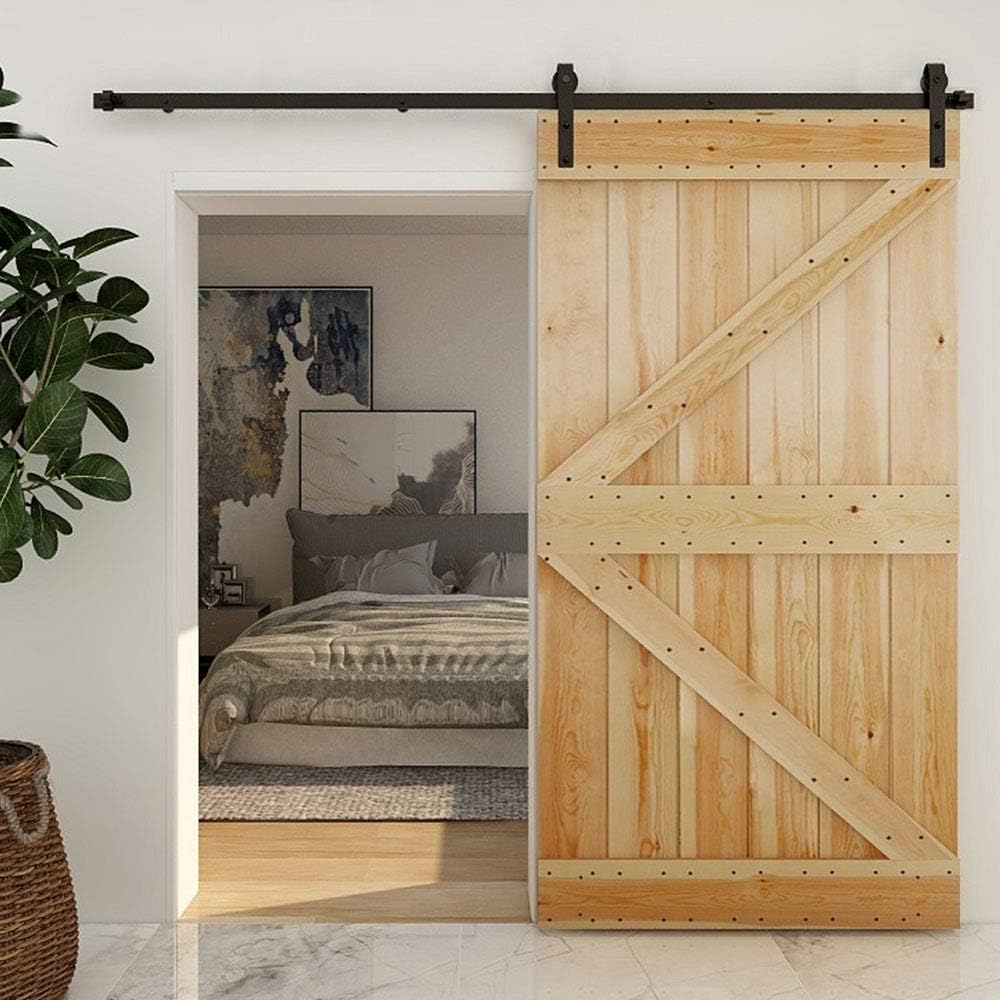 Wolfbird Kit per Porta Scorrevole 152CM, Nero - immagine 3