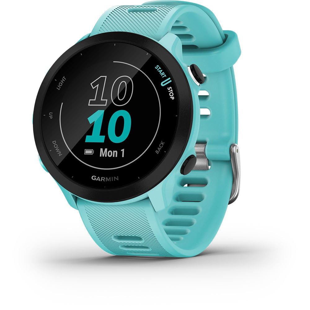 Garmin Forerunner 55 (Aqua) - Smartwatch Running GPS