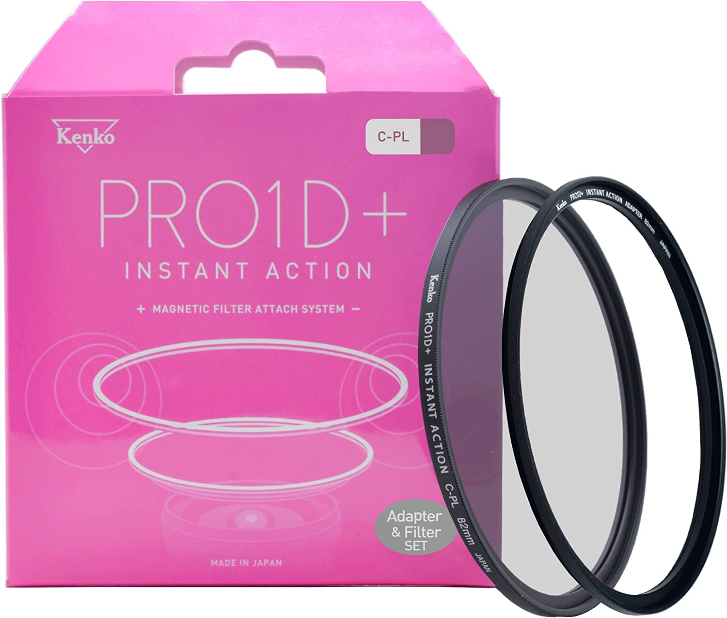 PRO1D+ INSTANT ACTION CPL SET Ø82mm