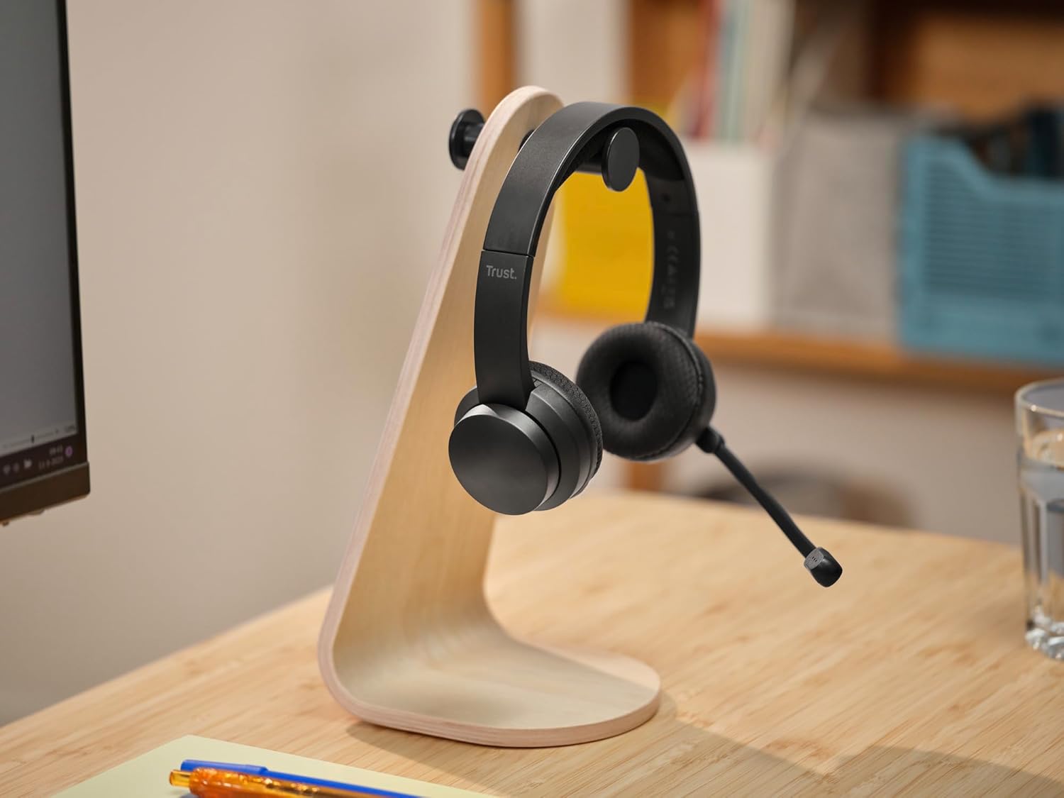 Trust Roha II Cuffie Wireless Bluetooth con Microfono ENC, Nero - immagine 9