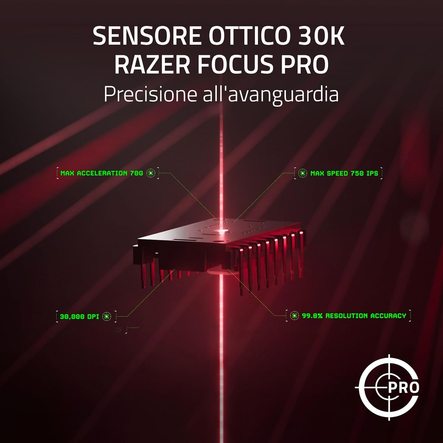 Razer DeathAdder V3 Pro + HyperPolling Wireless Dongle, Nero - immagine 7