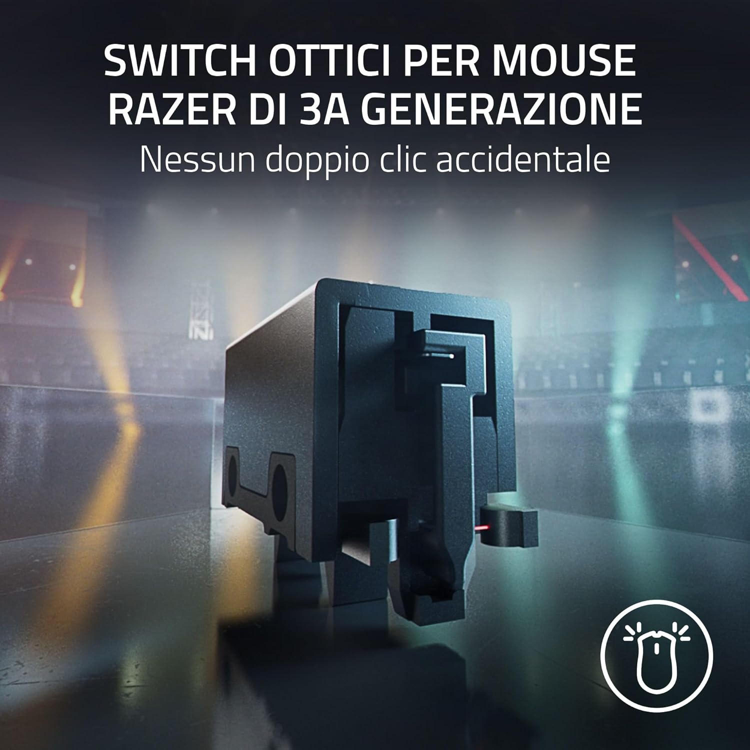 Razer DeathAdder V3 Pro + HyperPolling Wireless Dongle, Nero - immagine 8