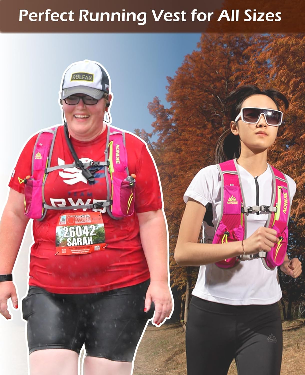 Triwonder Zaino Trail Running 5L Uomo Donna - immagine 7