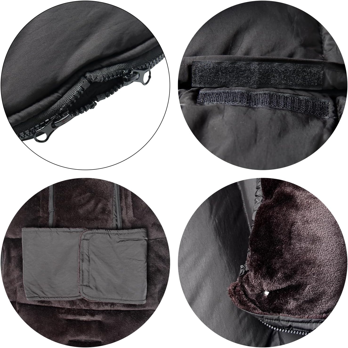 Dsoar Sacco A Pelo Universale per Passeggino Invernale - immagine 5