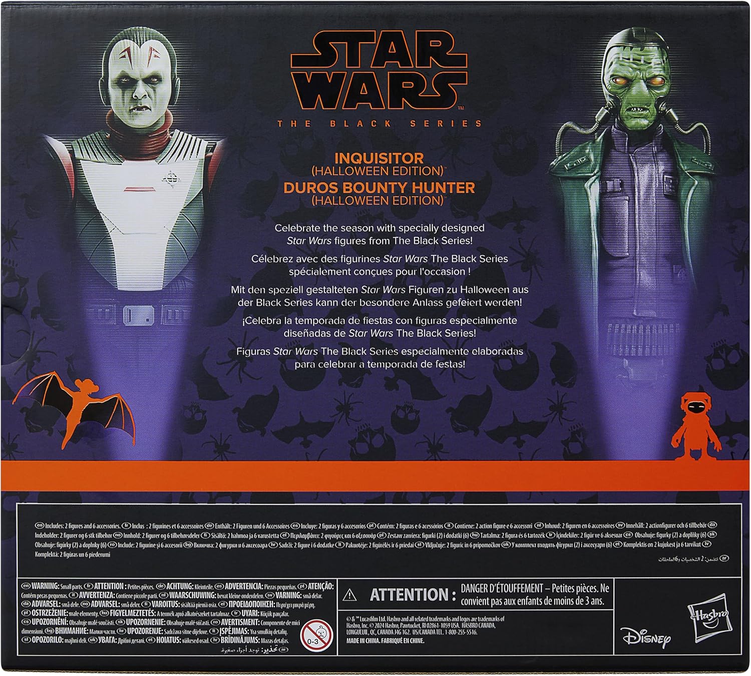 Hasbro Star Wars The Black Series - Inquisitore e Cacciatore Duros - immagine 5