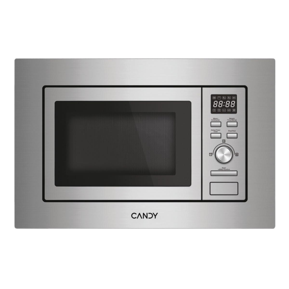 Candy Wave 600 Microonde da Incasso 20 Litri, Acciaio Inox