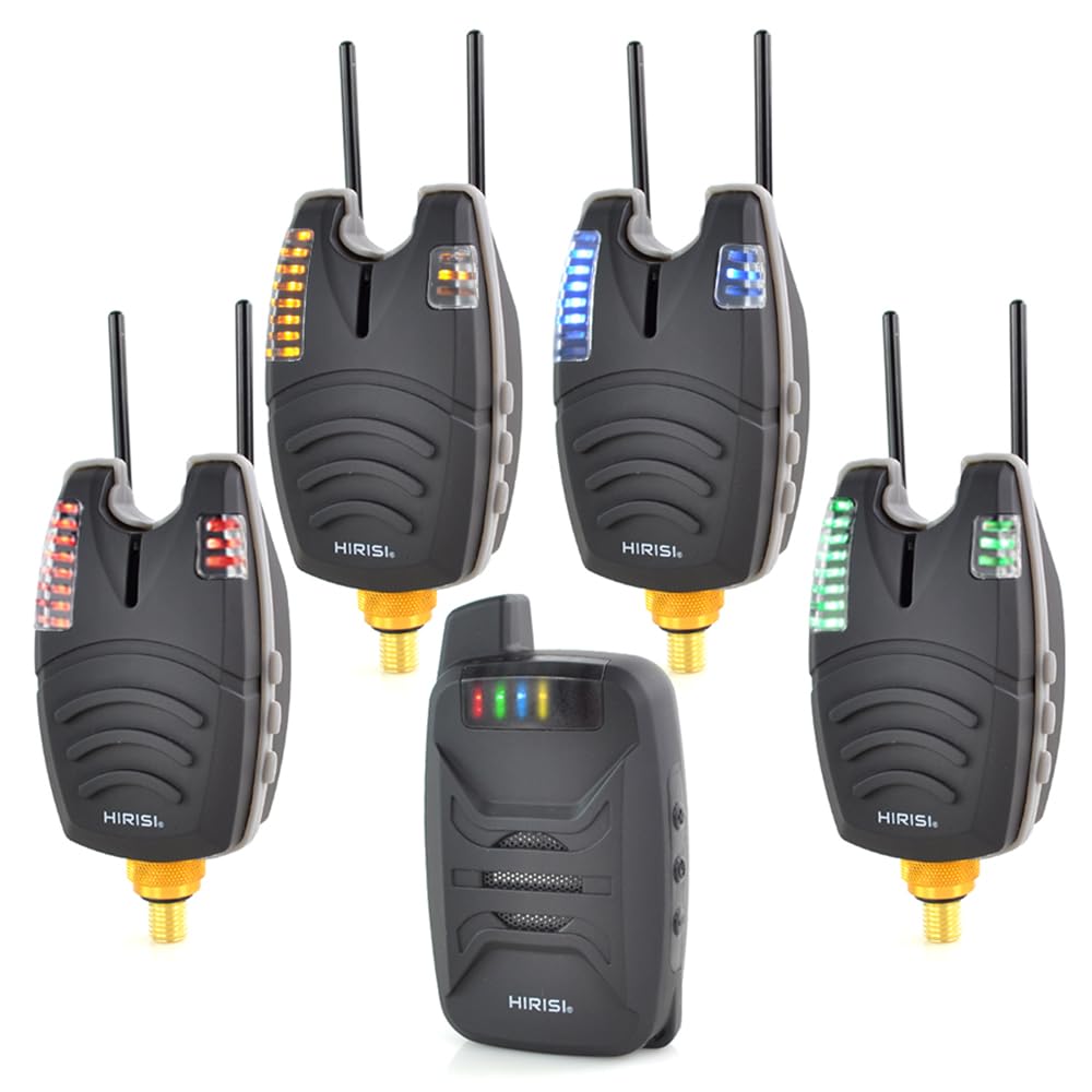 Set 4 Allarmi Impermeabili per Pesca alla Carpa