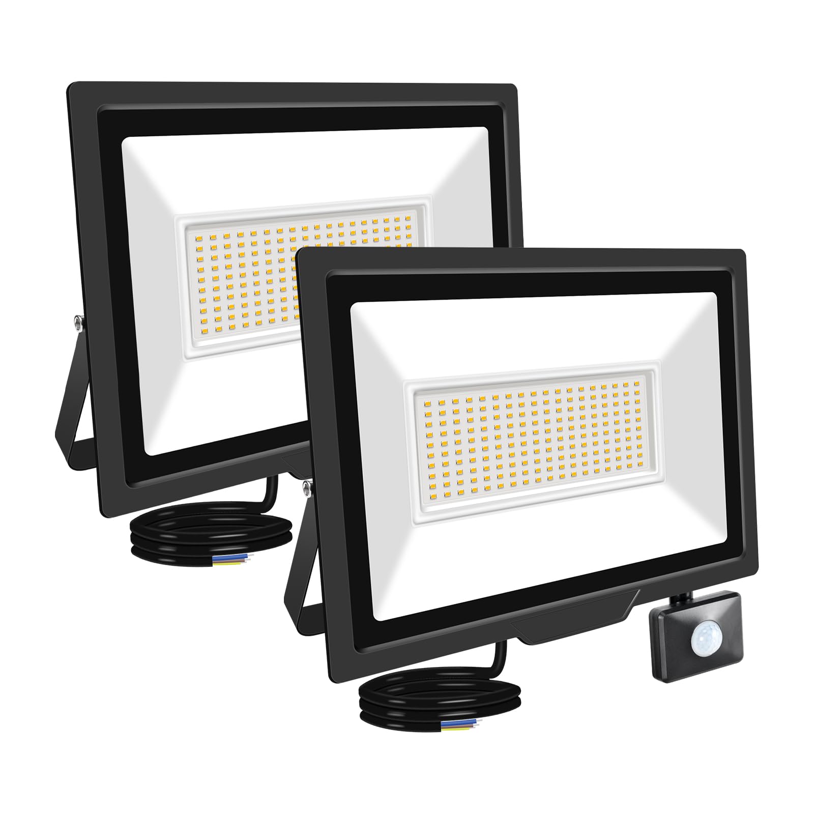 Rigidon 2x Faretto LED da Esterno 150W con Sensore